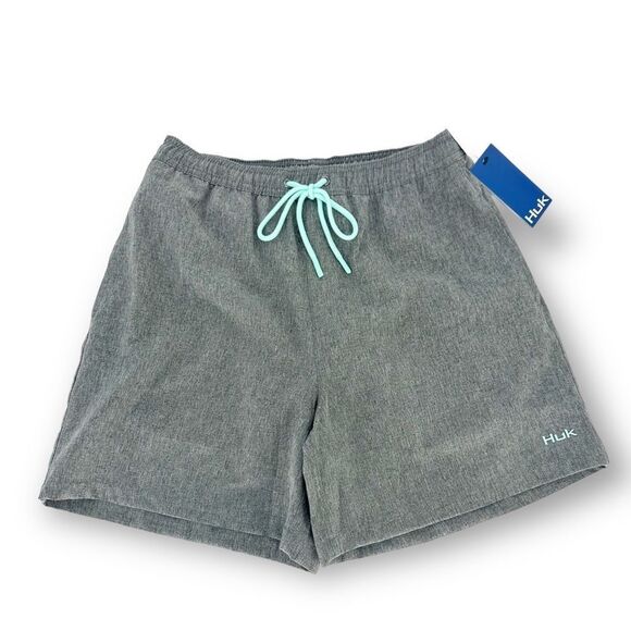 HUK LINED VOLLEY SWIM SHORT NWT - Picture 2 of 12